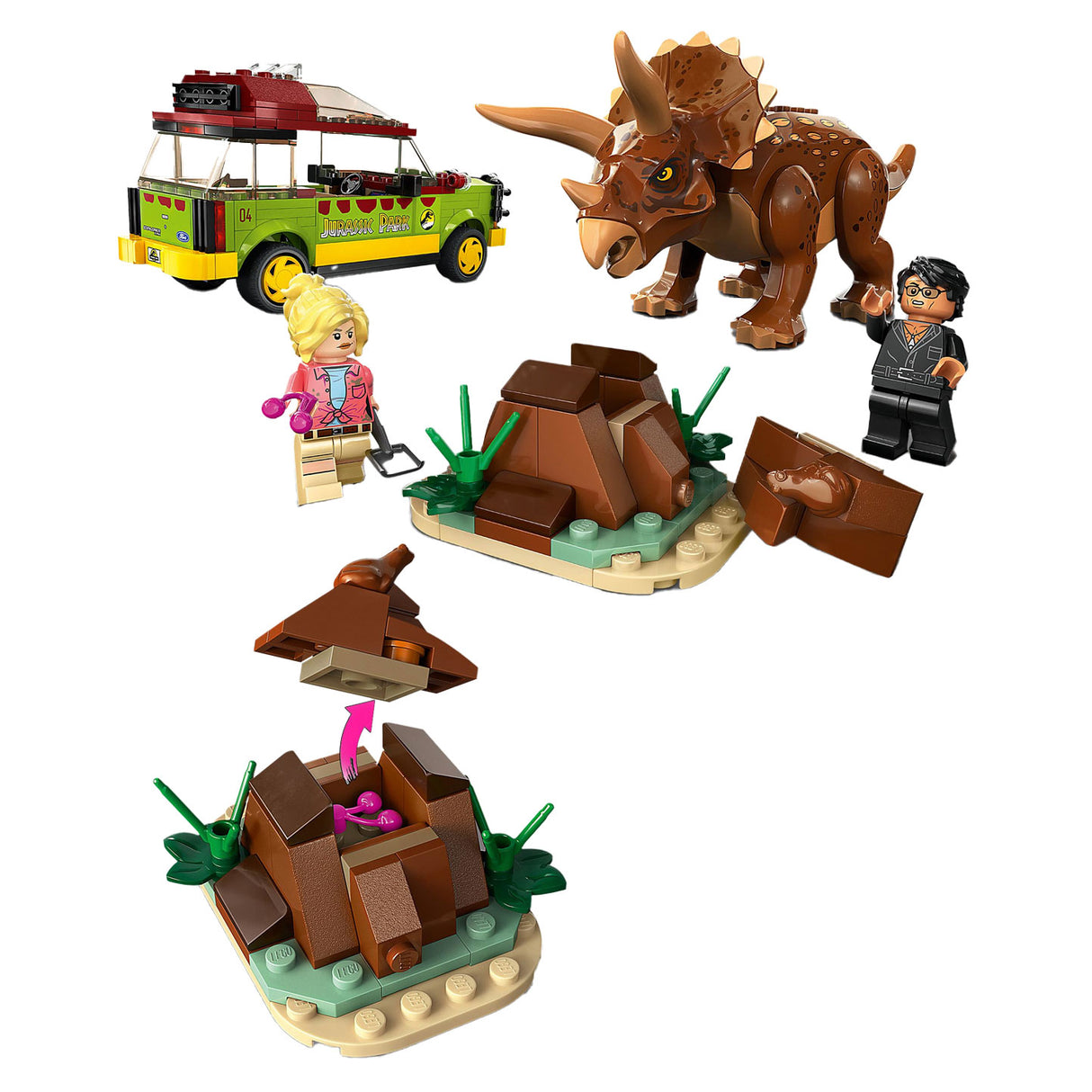 Lego Lego Jurassic Park 76959 Triceraptops Research