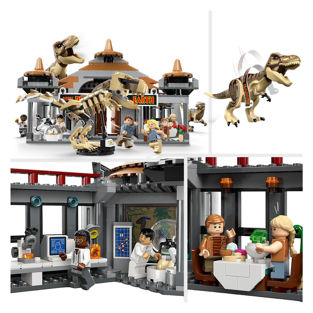 Lego Lego Jurassic Park 76961 besøkssenter: T. Rex Raptor Attack