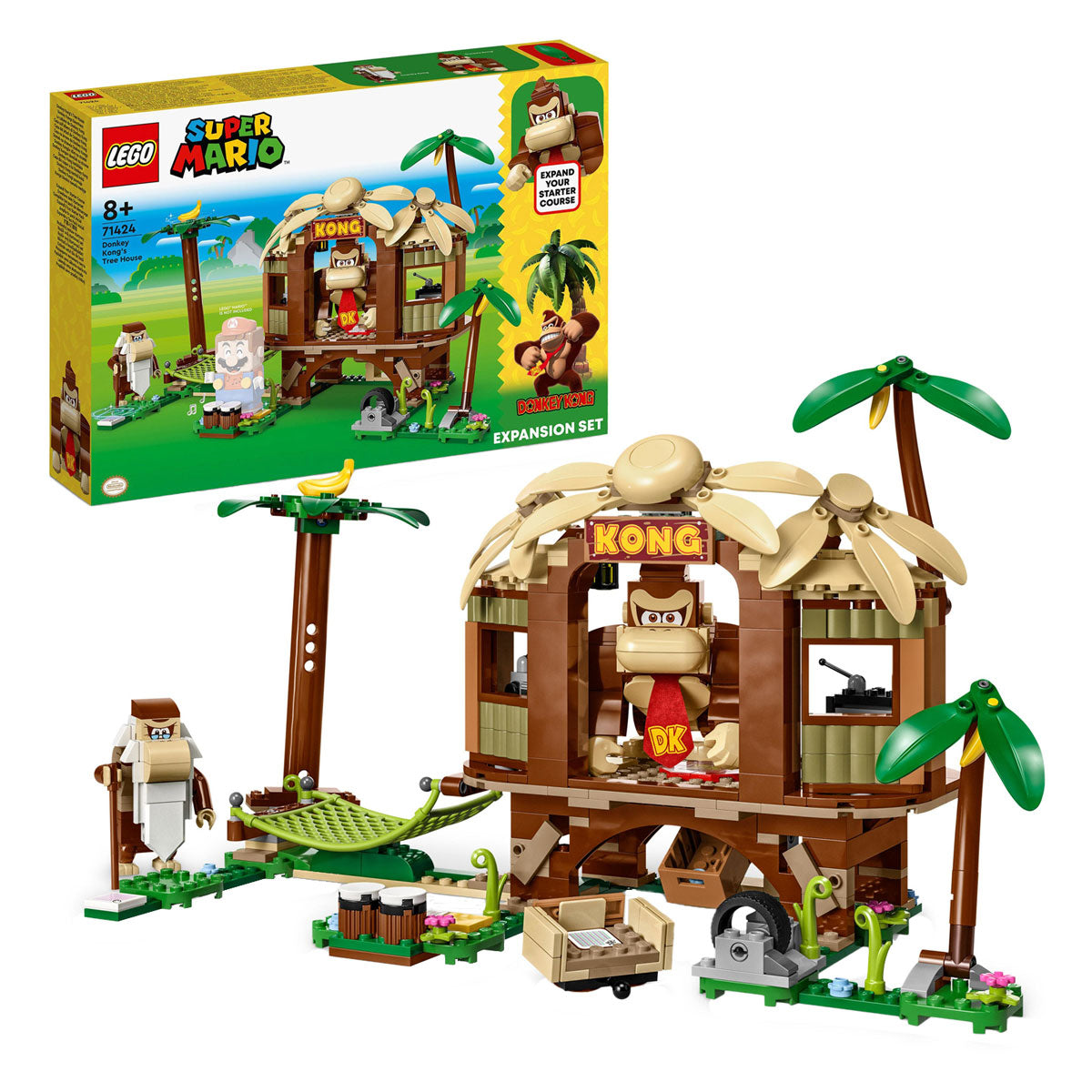 LEGO LEGO Super Mario 71424 Ensemble d'extension: Donkey Kongs Treehut