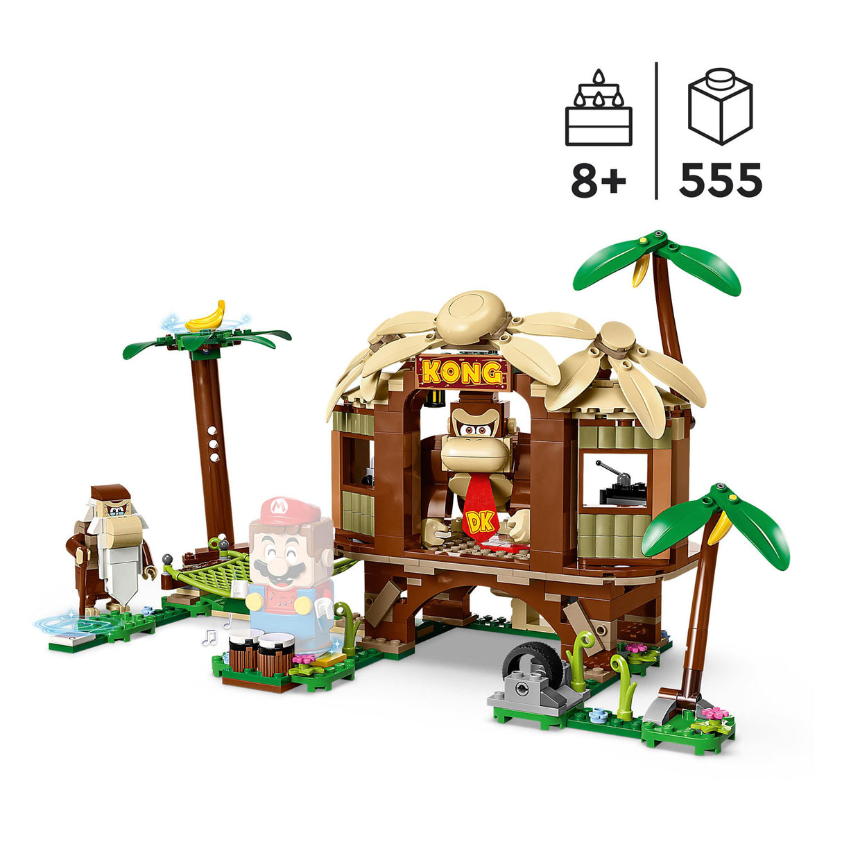 LEGO LEGO Super Mario 71424 Ensemble d'extension: Donkey Kongs Treehut