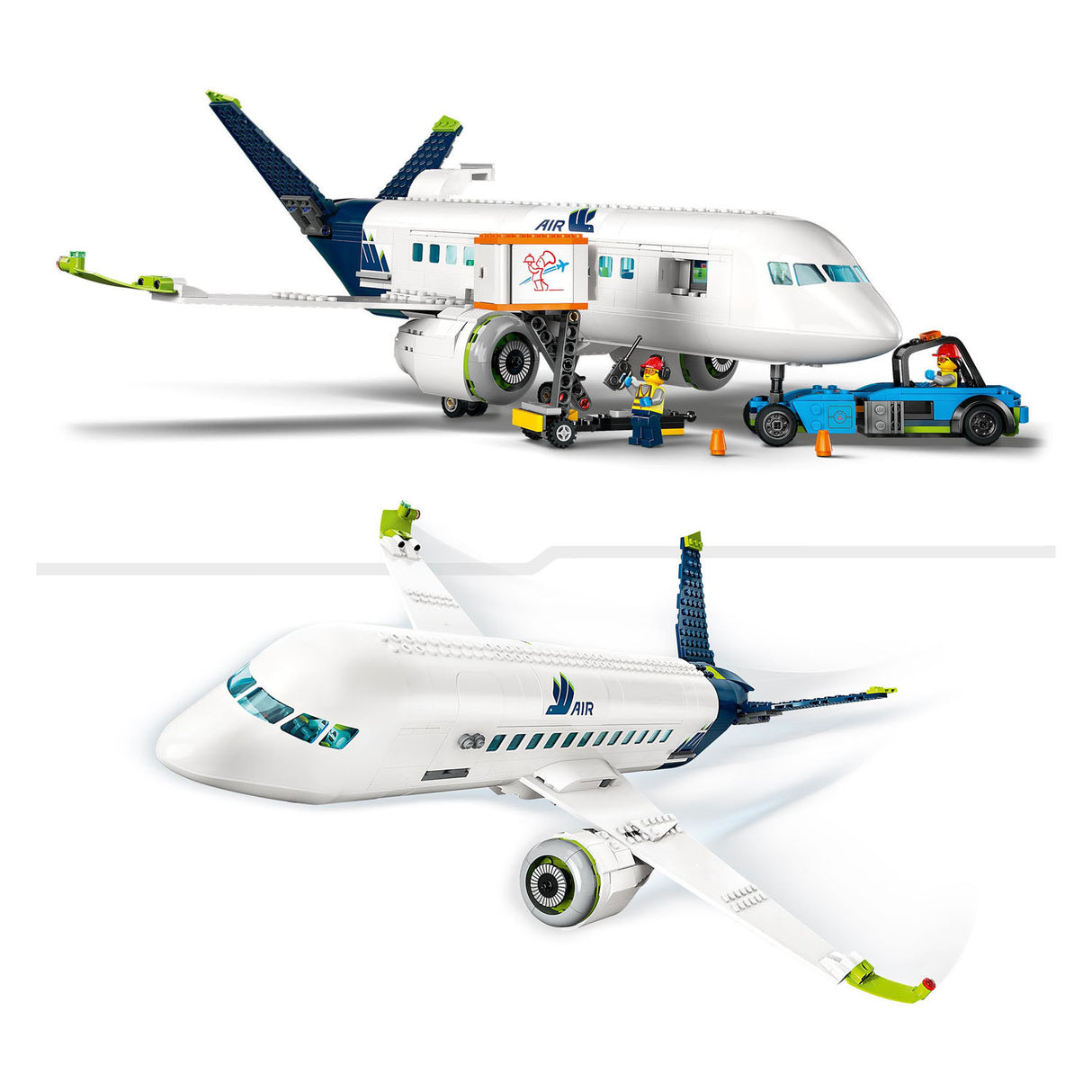 Lego City Passagierflugzeug-Spielzeugset – 60367