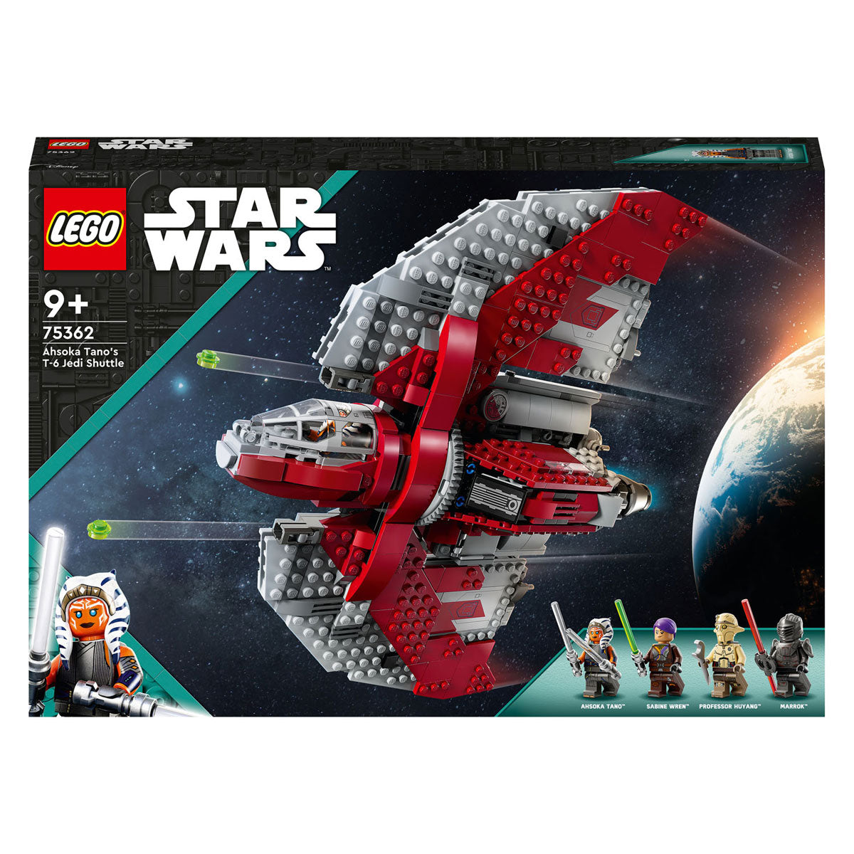 Lego Star Wars 75362 Ahsoka Tanos T-6 Jedi Shuttle