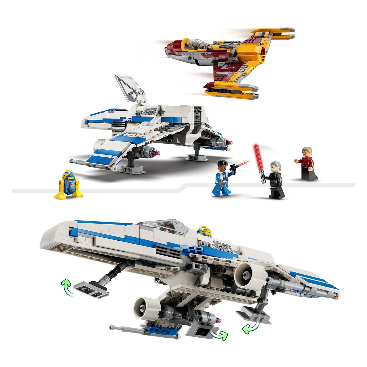 LEGO LEGO STAR WARS 75364 Republic e-wing vs. Shin Hati's Starfighter Spaceship set