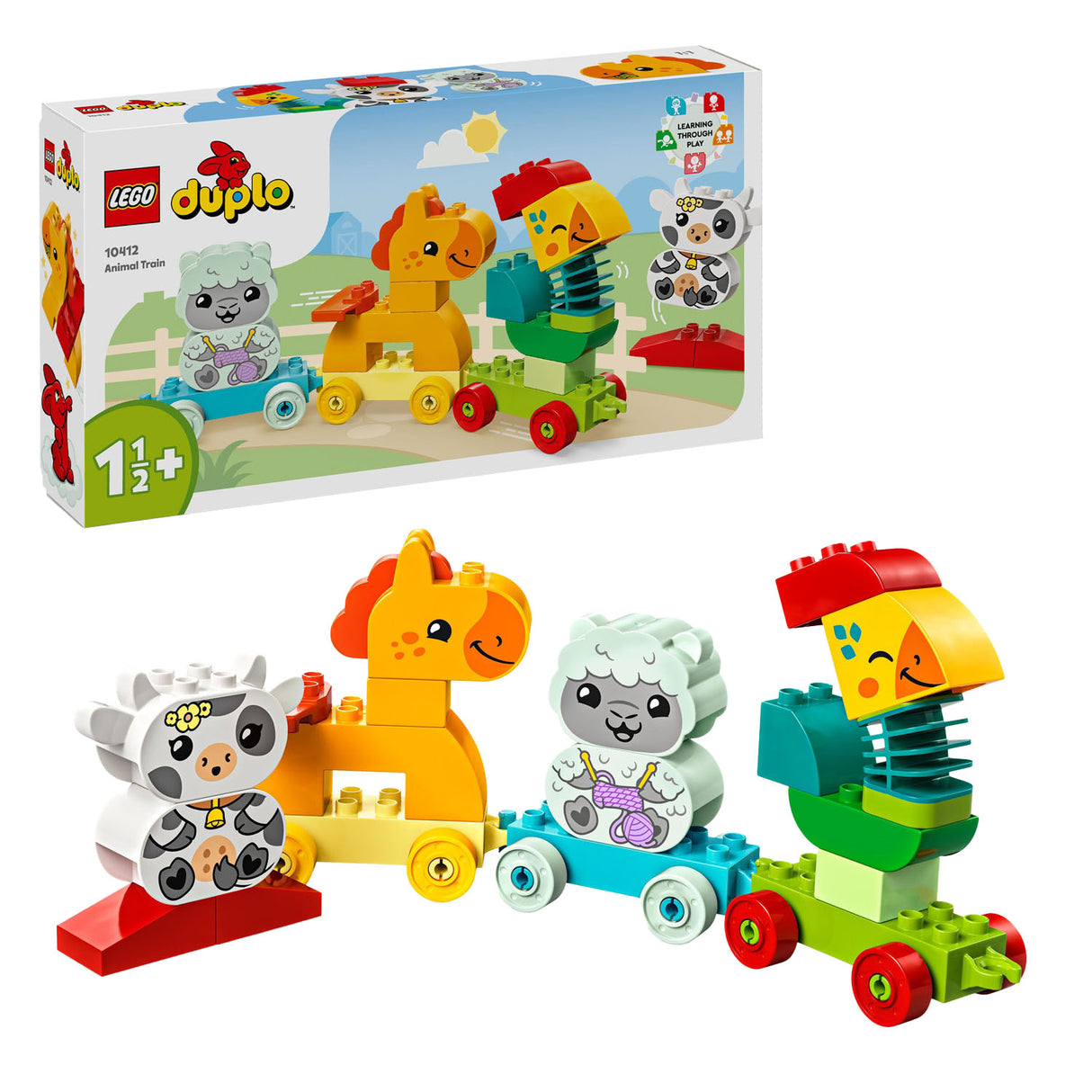 Lego Duplo LEGO DUPLO 10412 Mijn Eerste Dierentrein