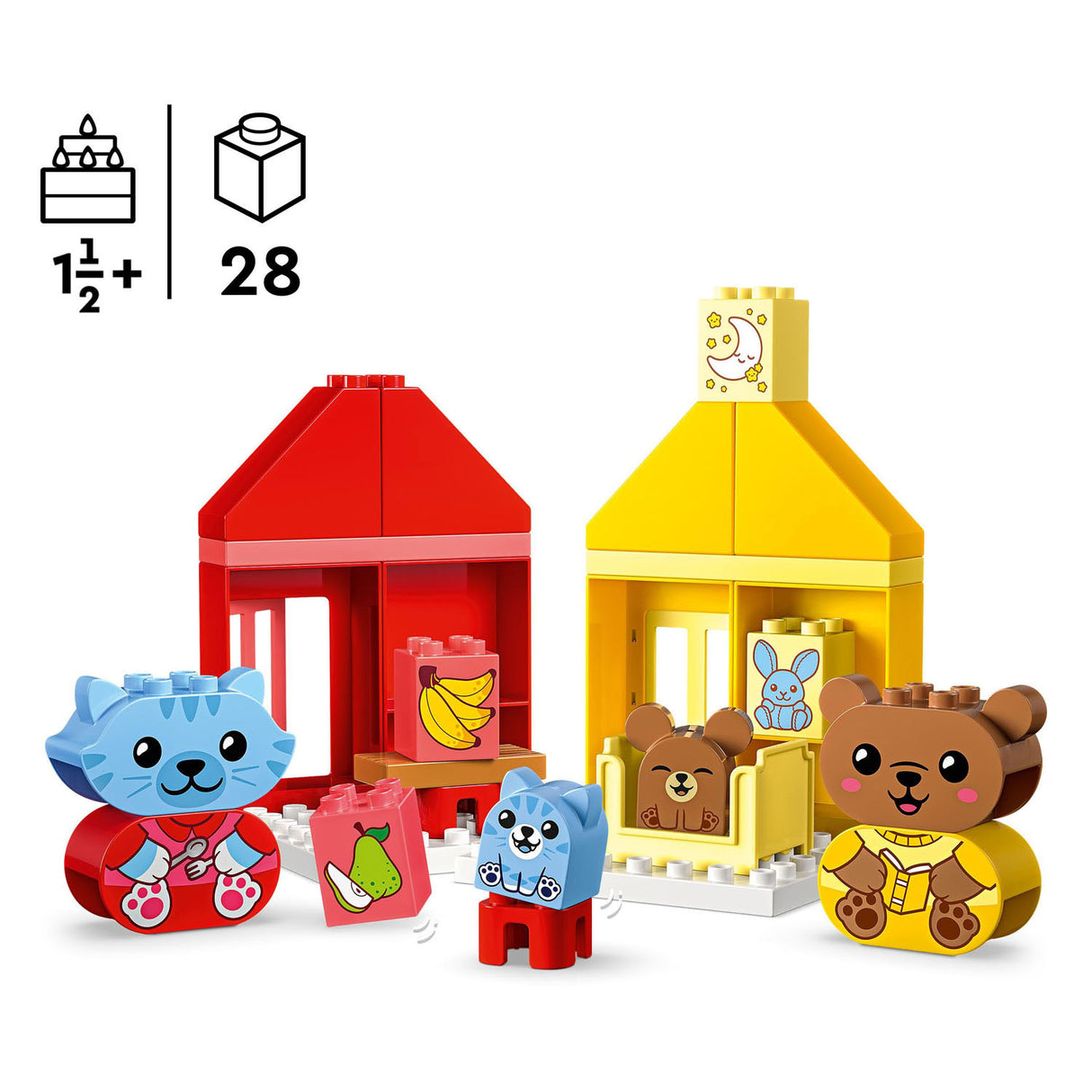 LEGO DUPLO LEGO DUPLO 10414 Mis primeros hábitos diarios comen y duermen