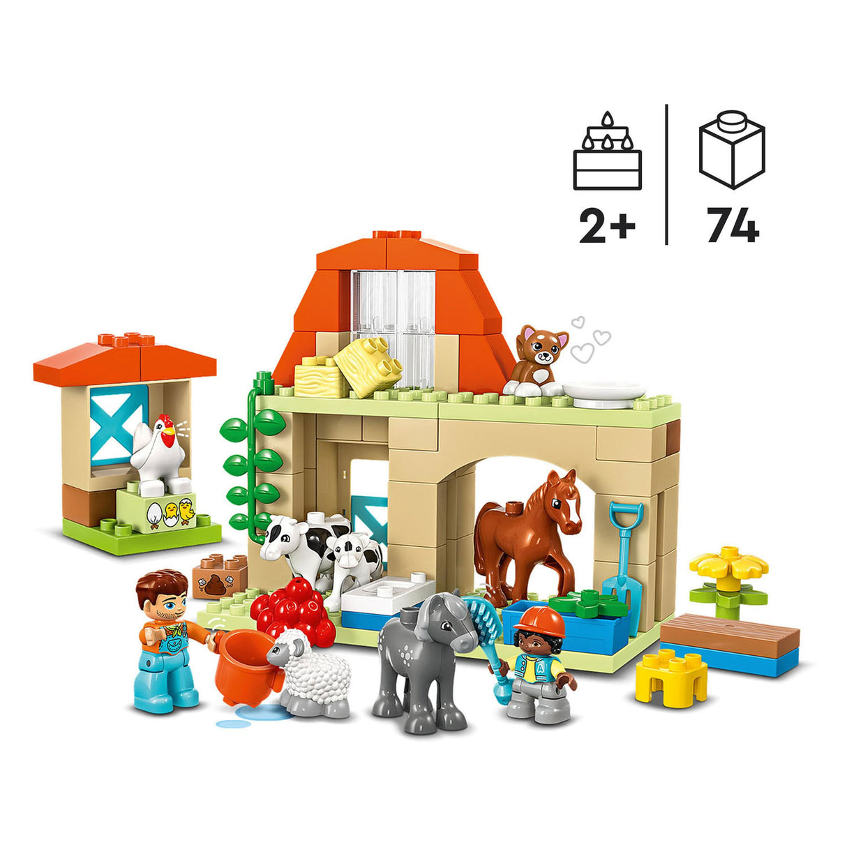 LEGO DUPLO DUPLO LEGO DUPLO CITTÀ 10416 Animali Prenditi cura della fattoria