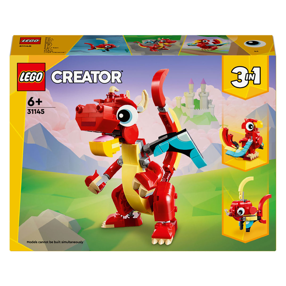 Lego Lego Creator 31145 Rdeči zmaj