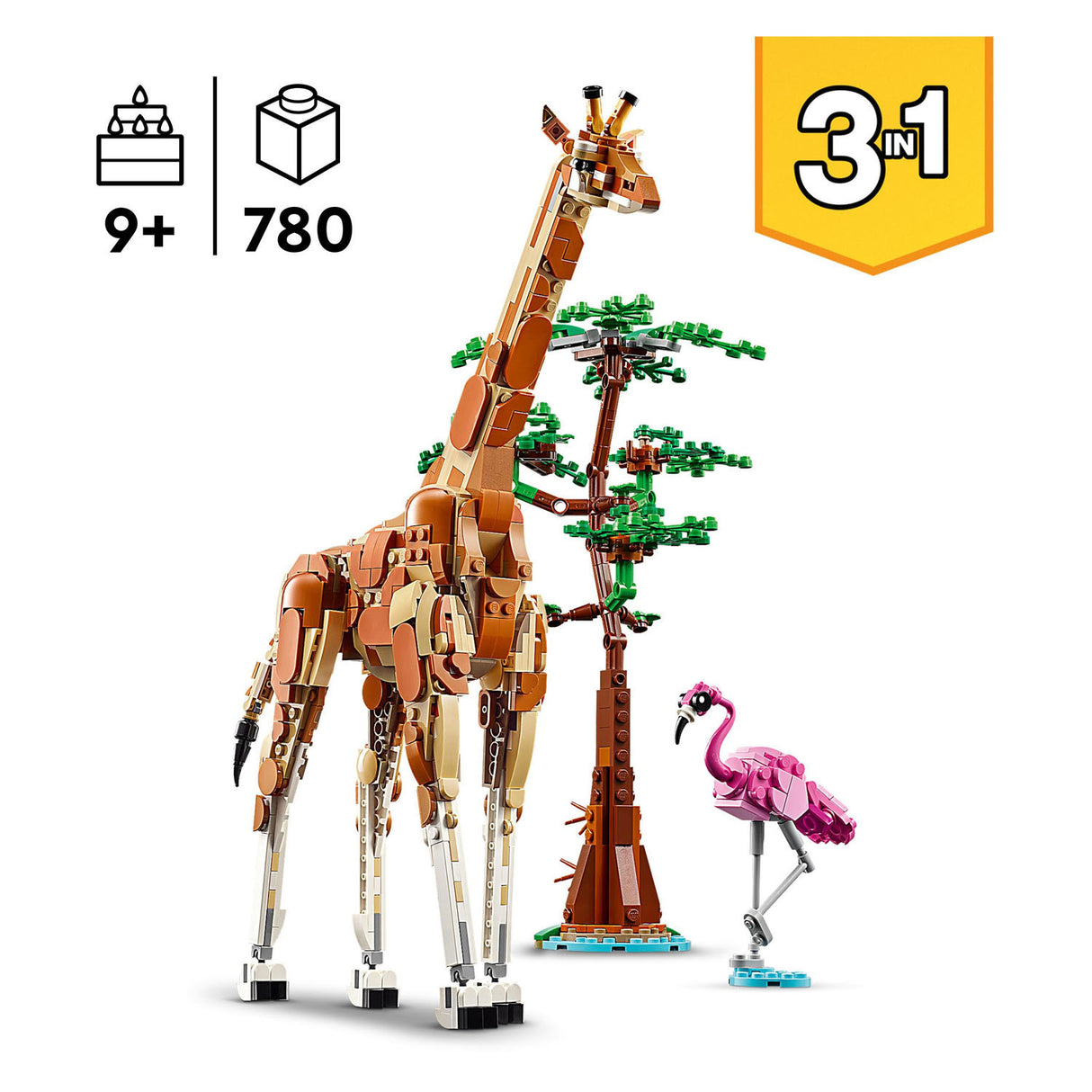 Lego Creator 3in1 Safaritiere – 31150