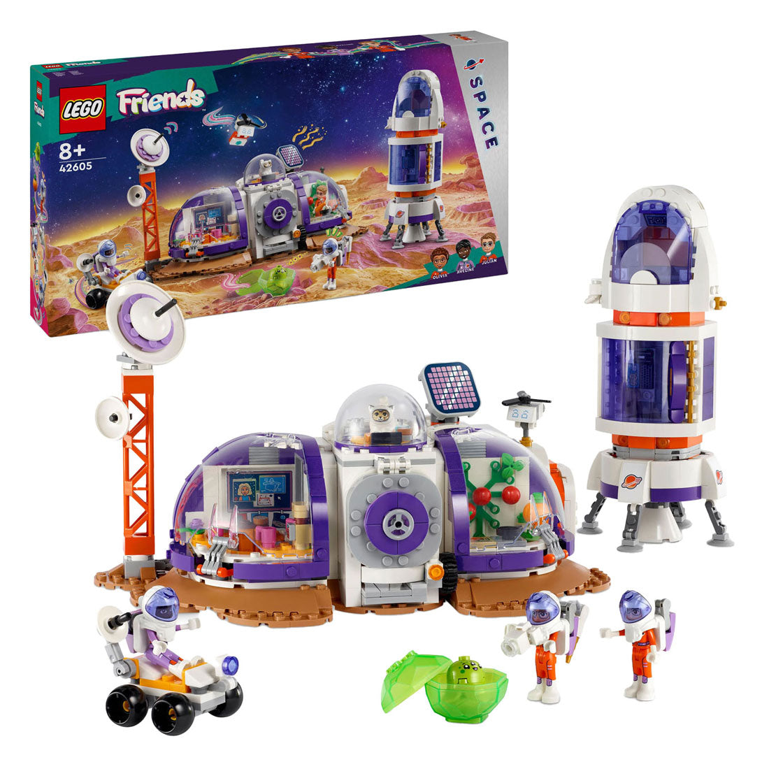 Lego LEGO Friends 42605 Ruimtebasis op Mars en Raket