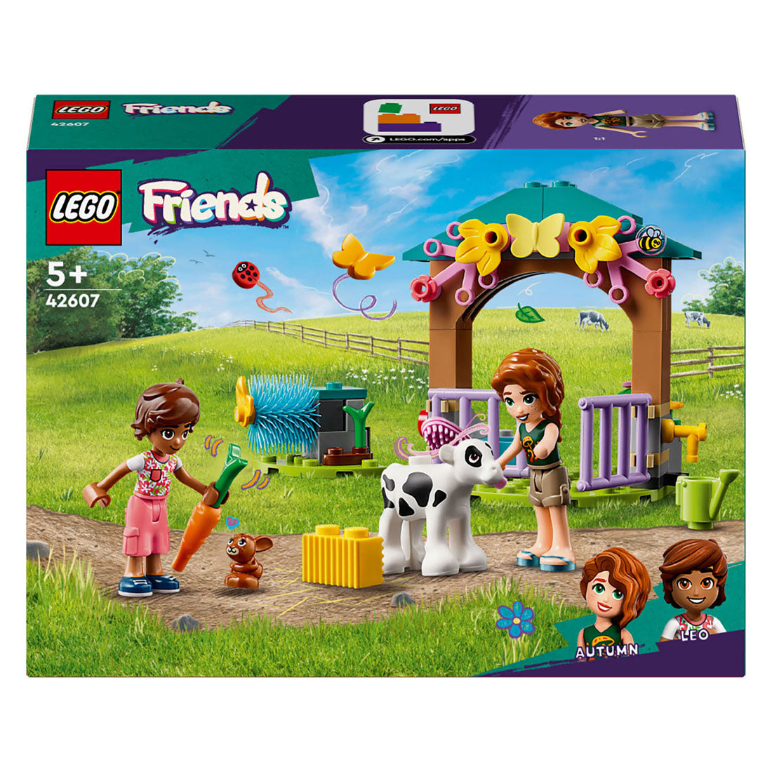 Lego LEGO Friends 42607 Autumns Schuur met Kalfje