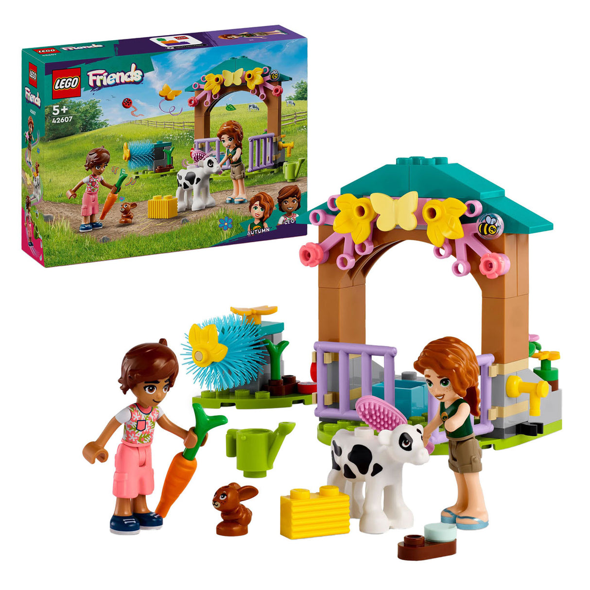 Lego LEGO Friends 42607 Autumns Schuur met Kalfje