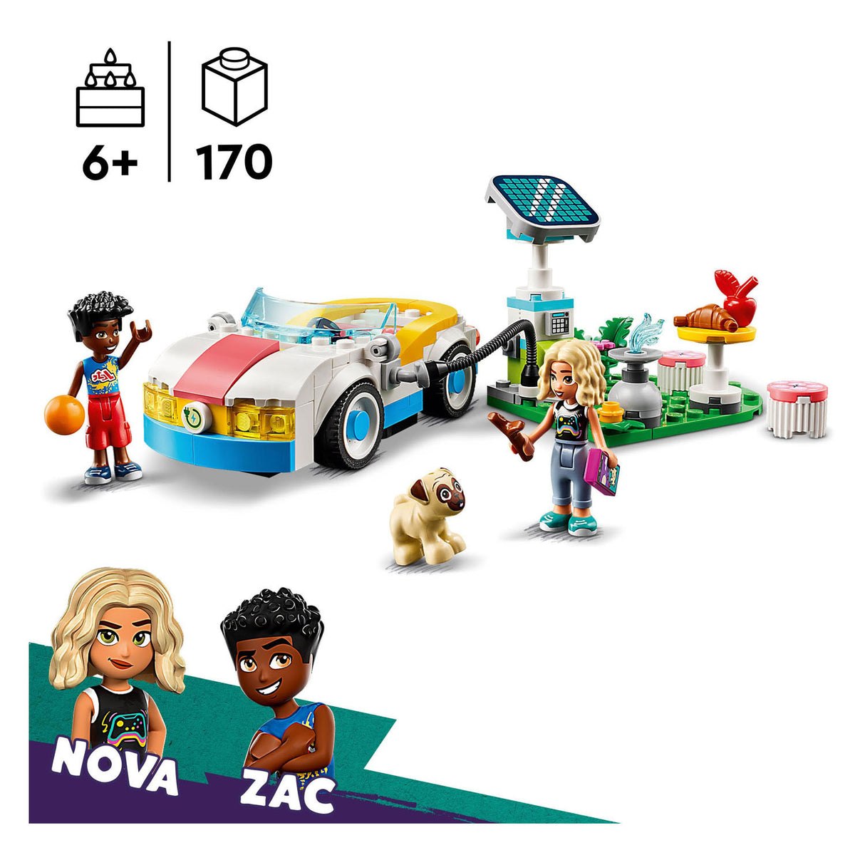 LEGO LEGO Friends 42609 Car et point de charge électrique