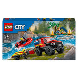 Lego LEGO City 60412 4X4 Brandweerauto met Reddingsboot