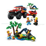 LEGO LEGO CITY 60412 4x4 Fire Travement avec Remboot