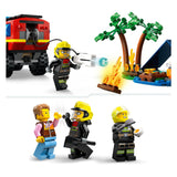 LEGO LEGO CITY 60412 4x4 Fire Travement avec Remboot