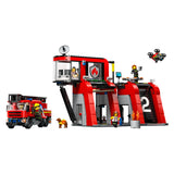 Lego City Feuerwache und Feuerwehrauto – 60414
