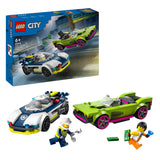 Lego LEGO City 60415 Politiewagen en Snelle Autoachtervolging