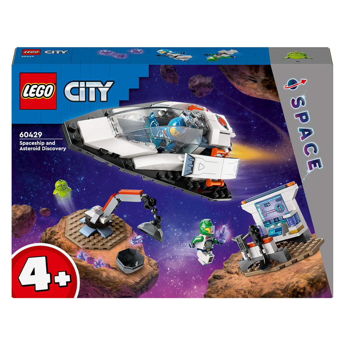 Lego Lego City 60429 Spaceship i odkrycie asteroide