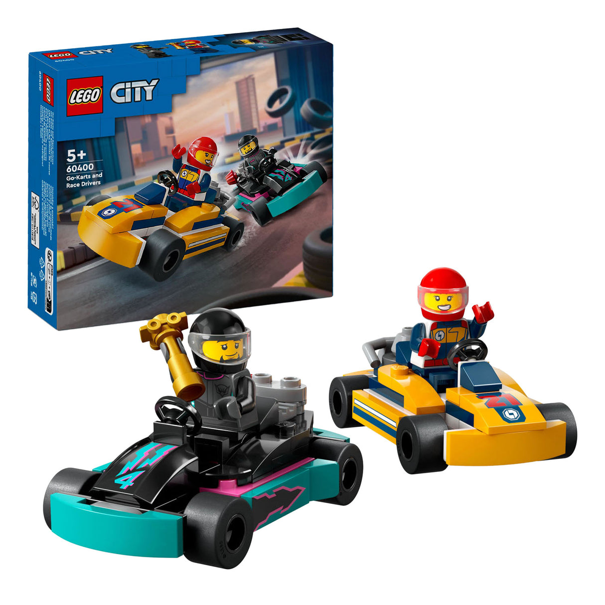 LEGO LEGO CITY 60400 KARTS y corredores