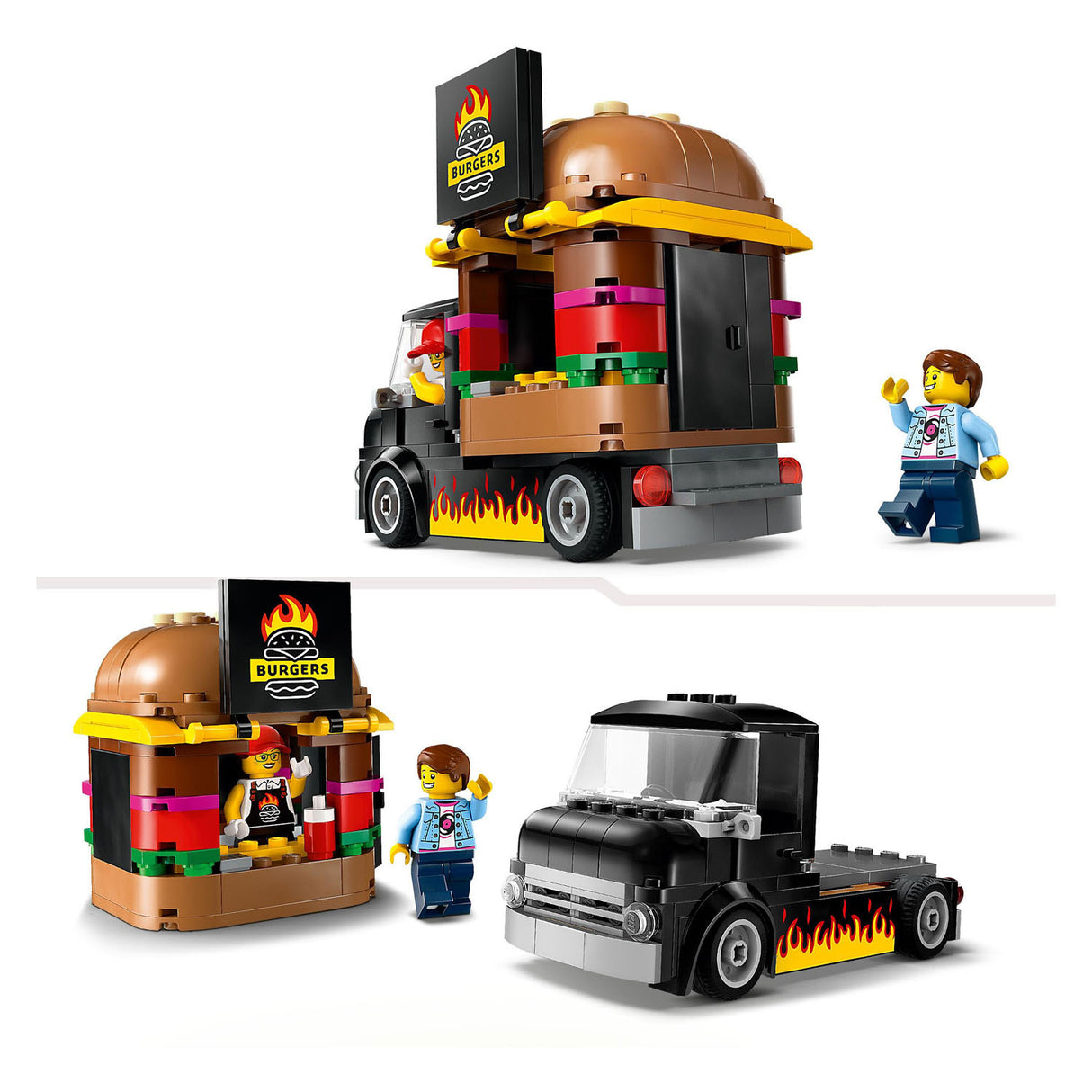 LEGO LEGO CITY 60404 Hamburger truck