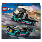 LEGO LEGO CITY 60406 RACEMAUT and TRANSPORTTRUCK