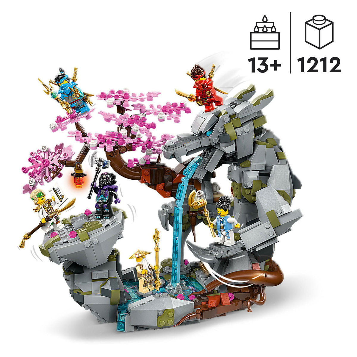 Lego Lego Ninajago 71819 Altor vum Steen Dragon