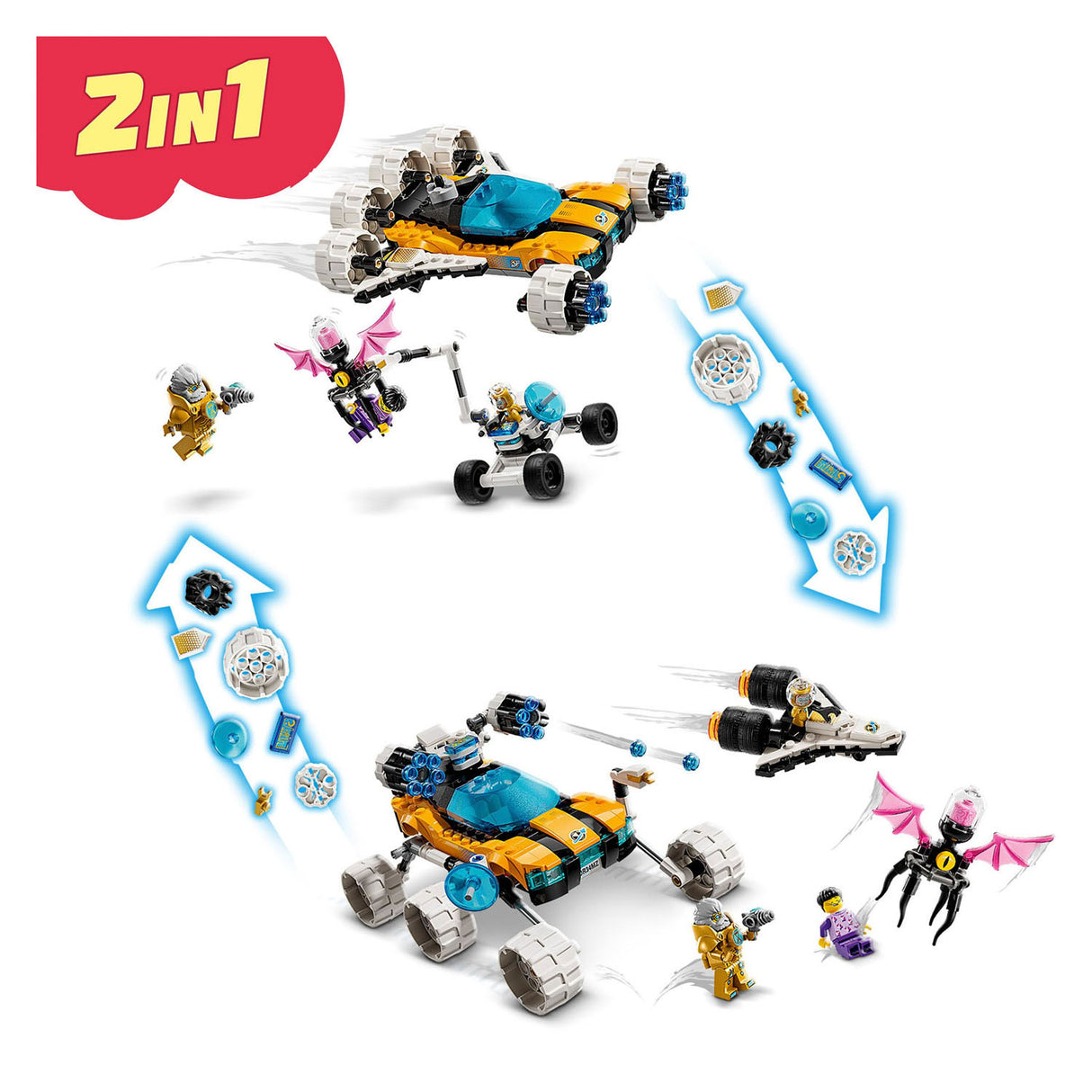 LEGO LEGO DREAMZZZ 71475 Meneer Oz's Space Car