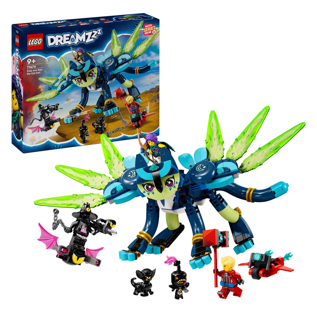 LEGO LEGO Dreamzzz 71476 Zoey and Zian de Kattenuil