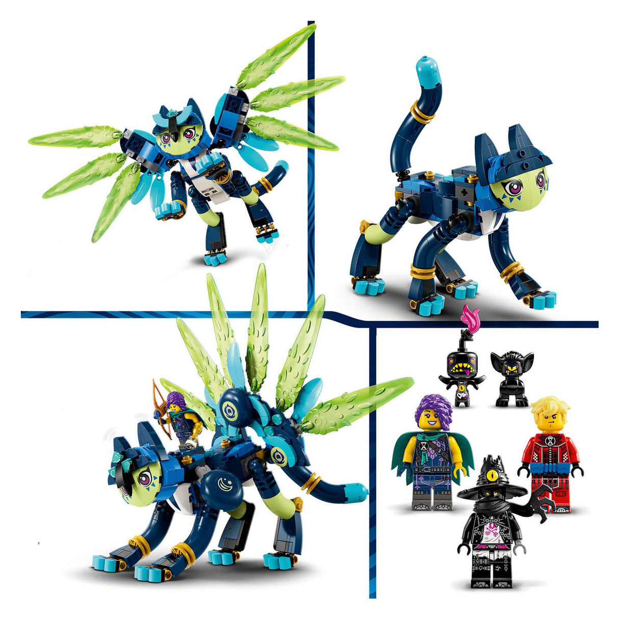 Lego Lego Dreamzzz 71476 Zoey og Zian de Kattenuil