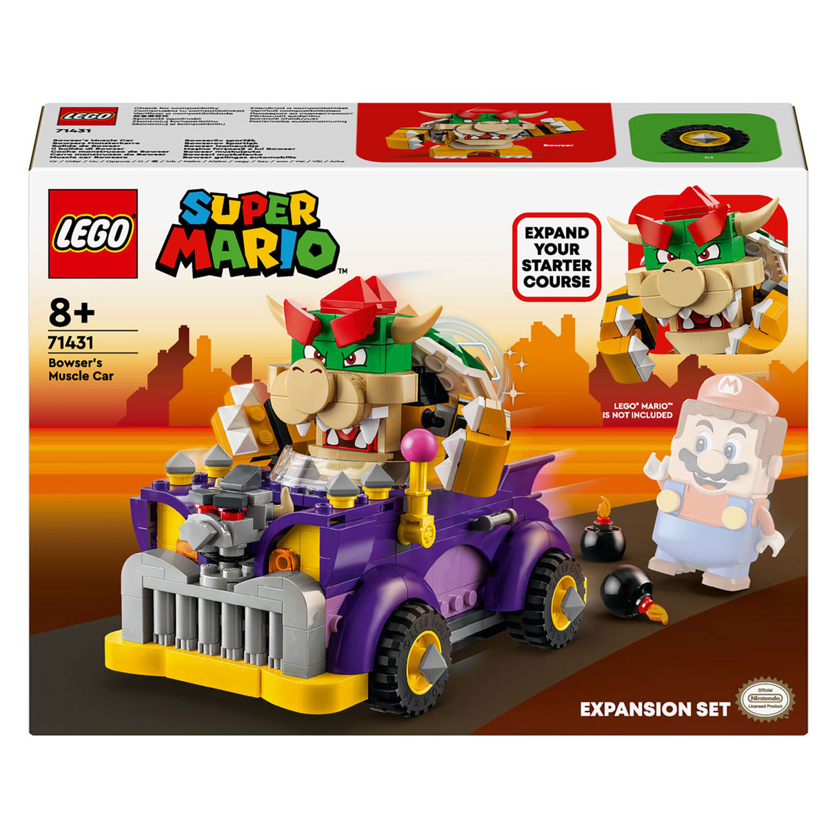 LEGO LEGO Super Mario 71431 Ensemble d'extension: Bowsers Bolide