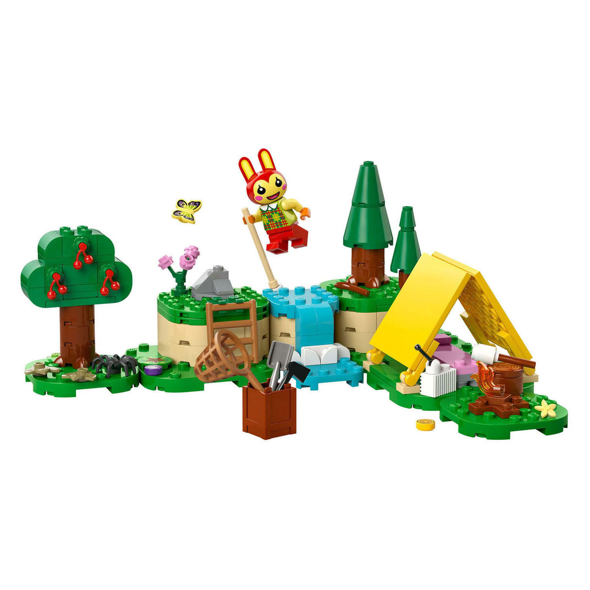 Lego lego animal crossing 77047 kamperen met bunnie