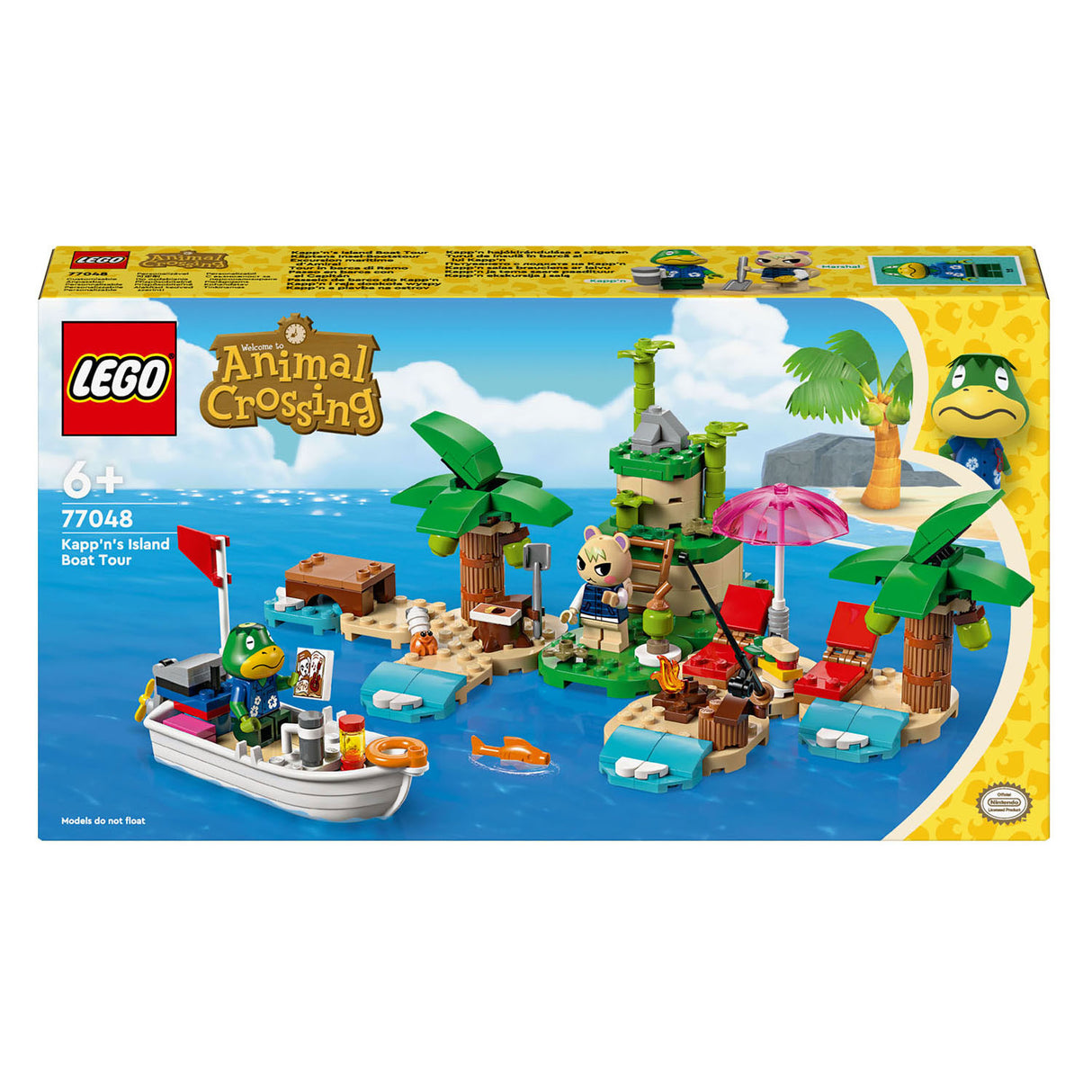 Lego lego animal crossing 77048 kapp'ns eilandrondvaart