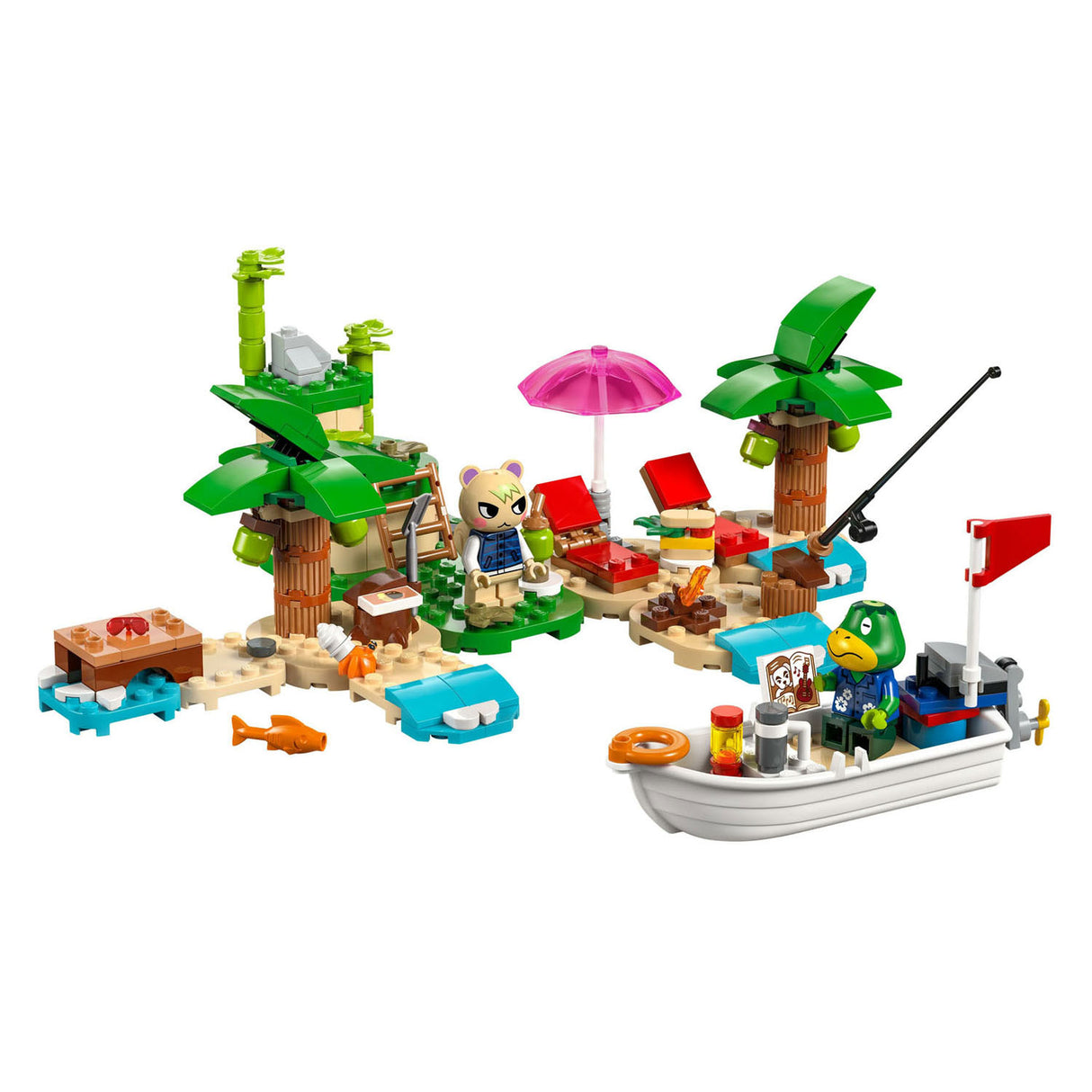 Lego lego animal crossing 77048 kapp'ns eilandrondvaart