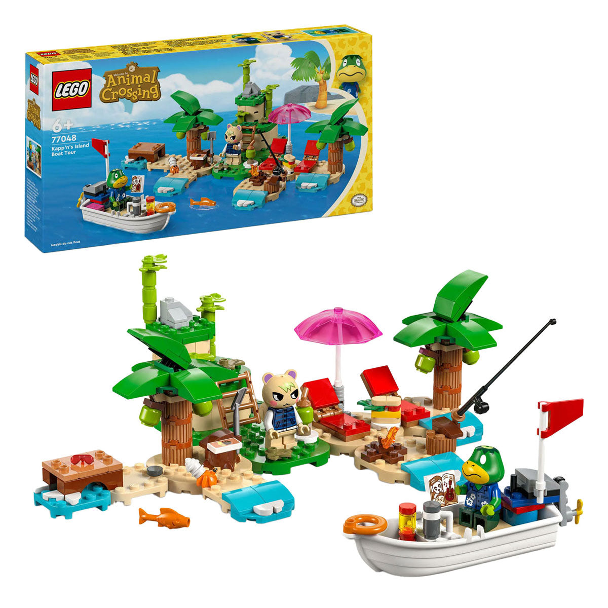 Lego lego animal crossing 77048 kapp'ns eilandrondvaart