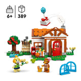 Lego lego animal crossing 77049 isabelle op visite