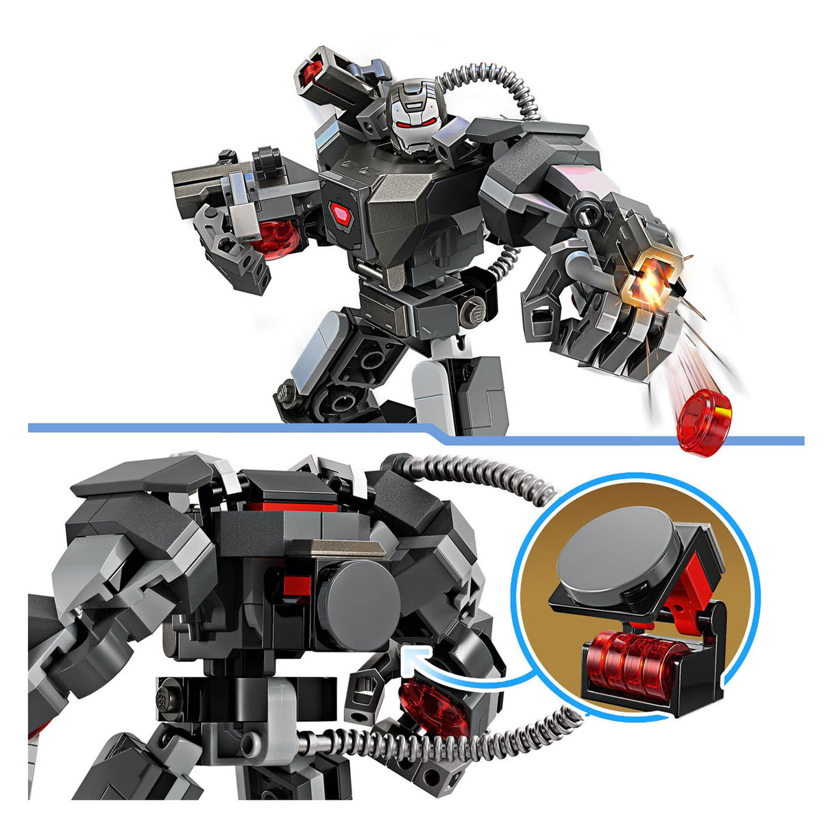 LEGO LEGO Super Heroes 76277 War Machine Mechanpantsser