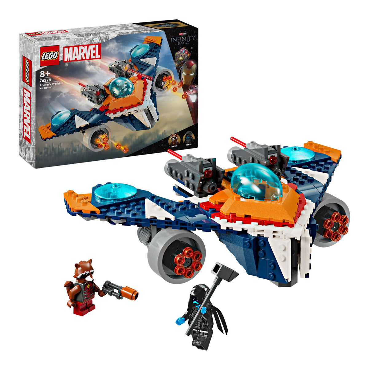 LEGO LEGO Super Heroes 76278 Rockets Warbird Vs. Ronan