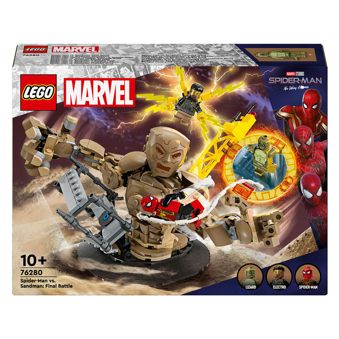 LEGO LEGO Super Heroes 76280 Spider-Man Vs. Sandman: bataille finale