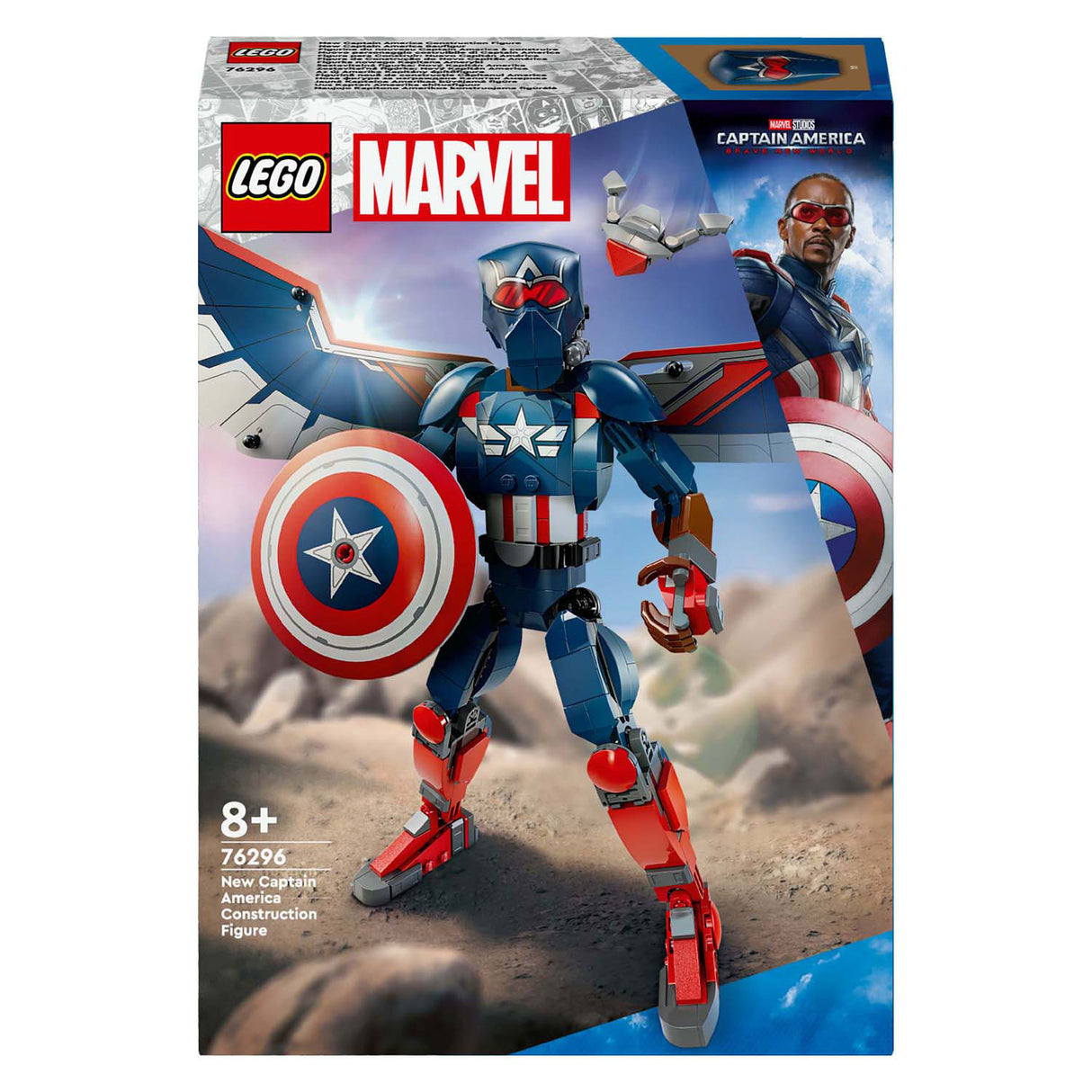 Lego Marvel 76296 Captain America Construction Figure