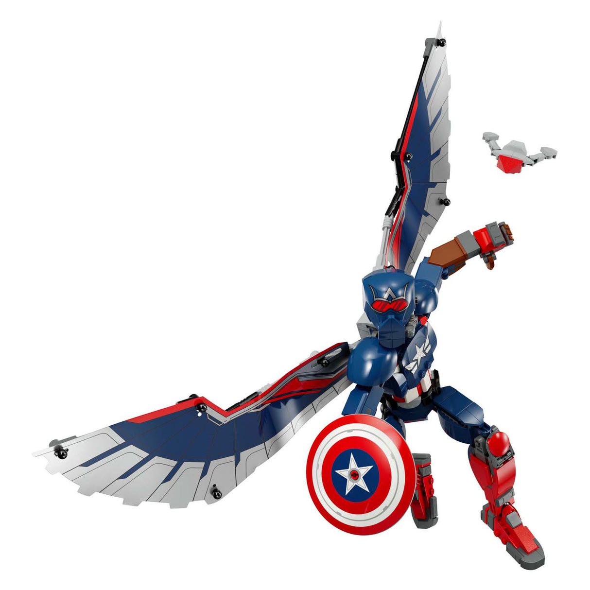 LEGO Marvel 76296 Captain America Figura de construcción