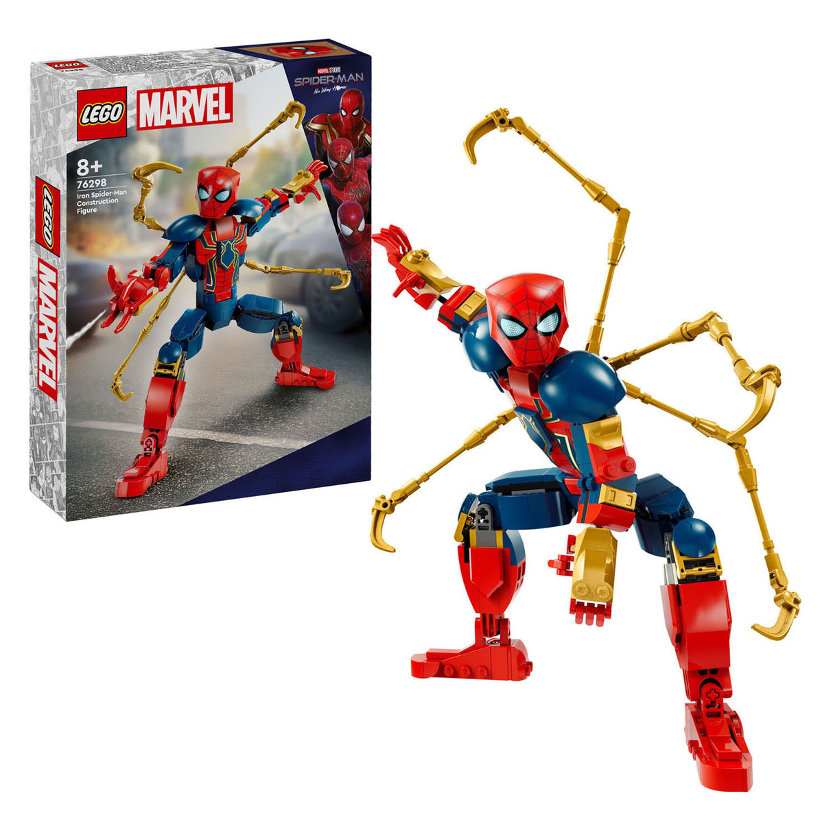 LEGO LEGO Super Heroes 76298 Iron Spider-Man Construction Figure