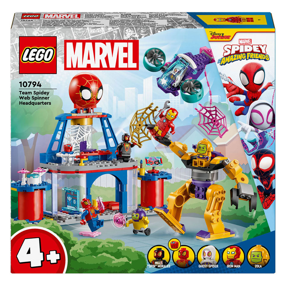 Lego lego 10794 team spidey webspinner hoofdkantoor