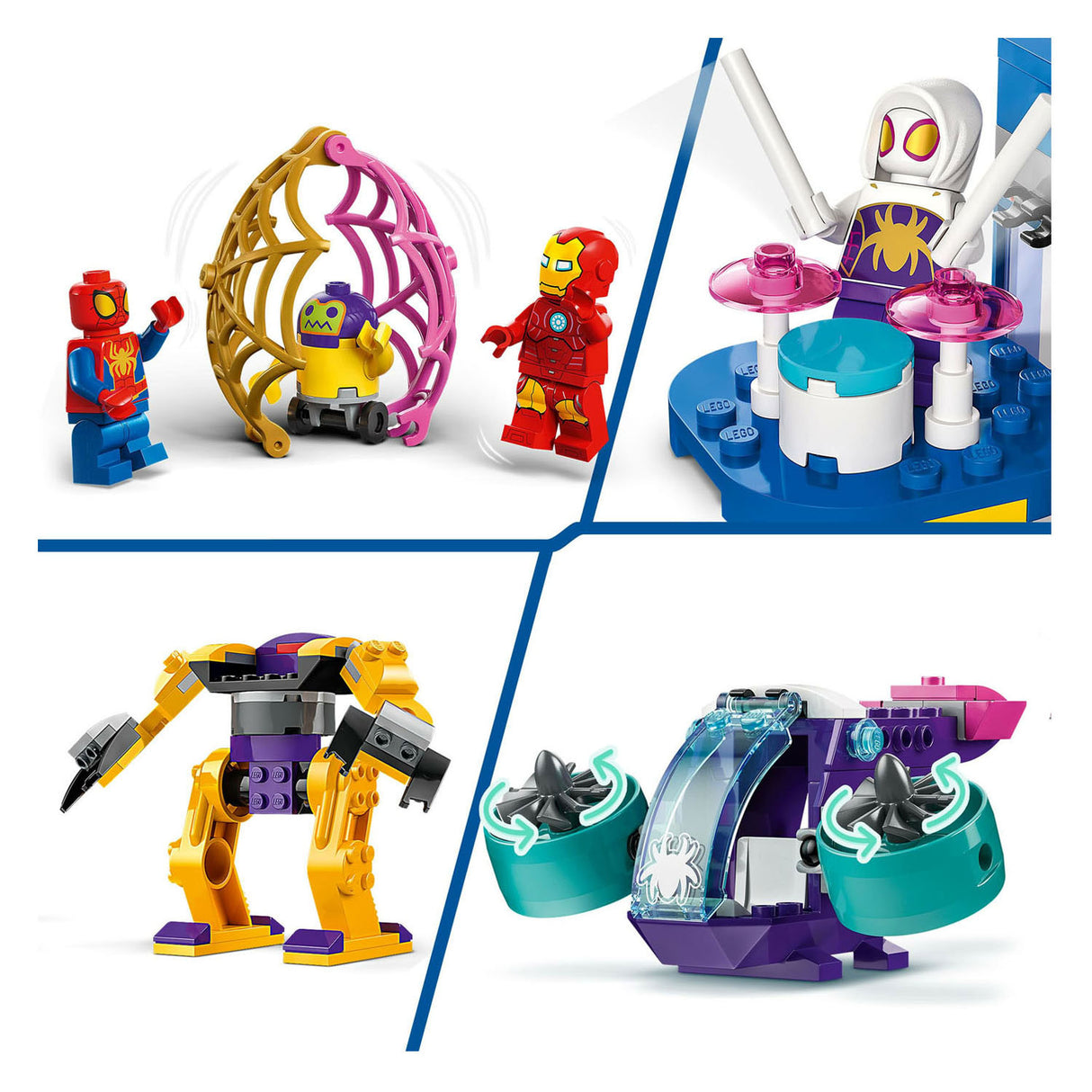 LEGO Lego 10794 Team Spidey WebSpinner siedziba