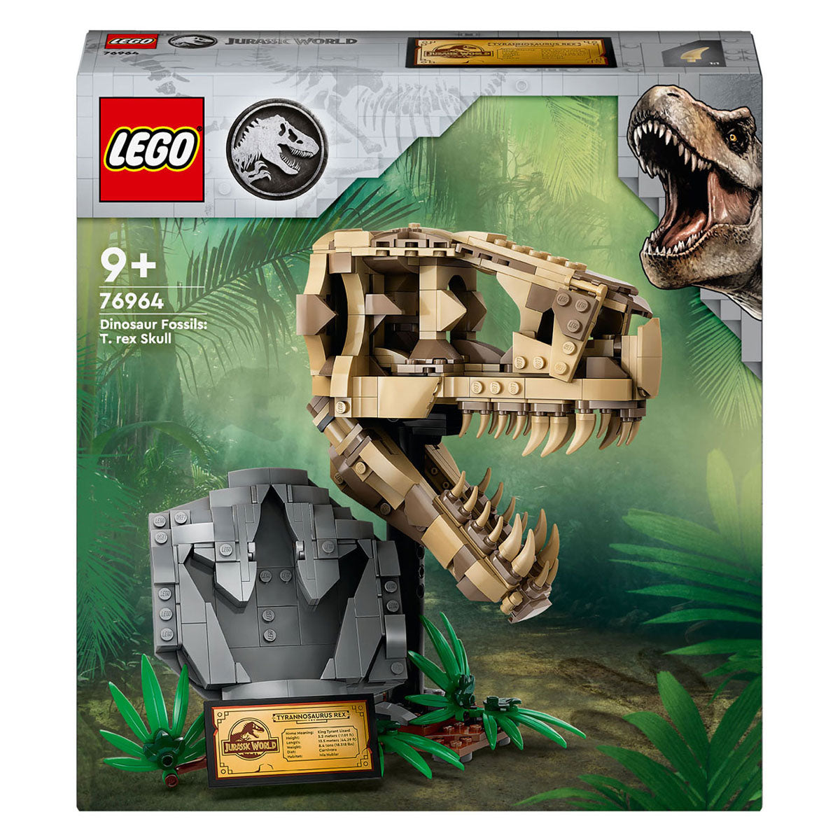 Lego Lego Jurassic World 76964 Dinosaurus Fossils: T-Rex Schedel