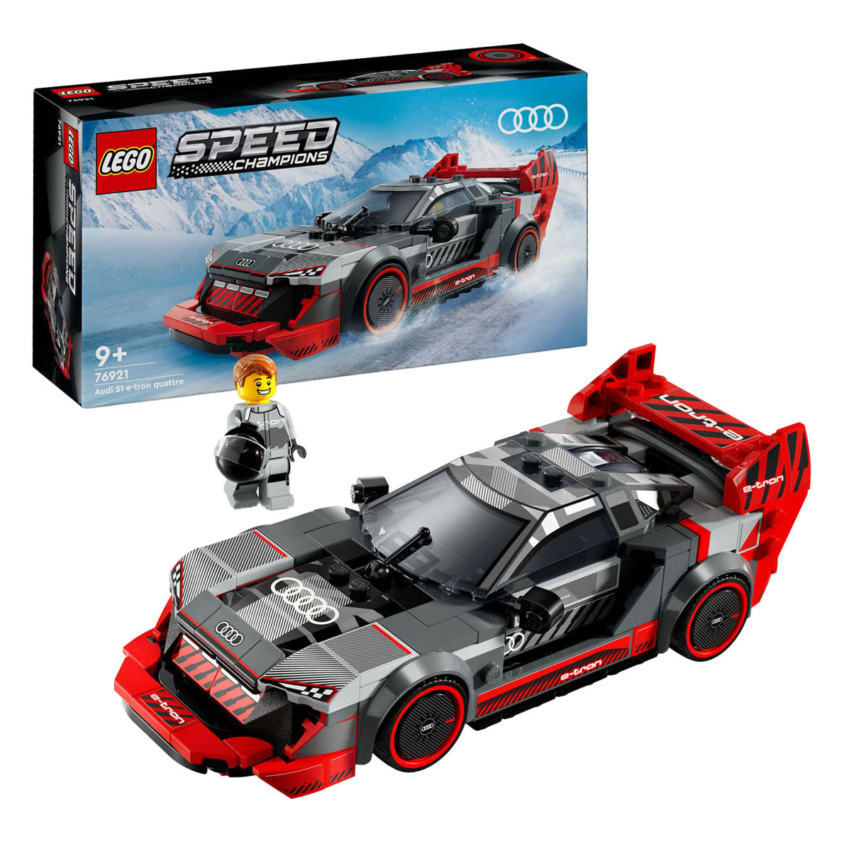 LEGO LEGO Speed ​​Champions 76921 Audi S1 ​​E-Tron Quattro Racing Cart