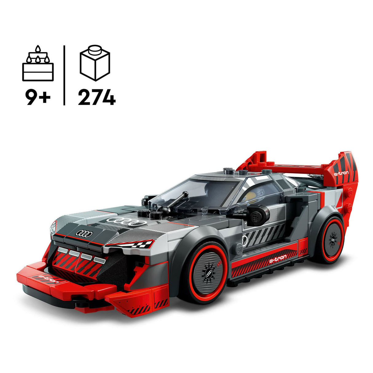 Lego Lego Speed ​​Champions 76921 Audi S1 ​​E-Tron Quattro Racing Car