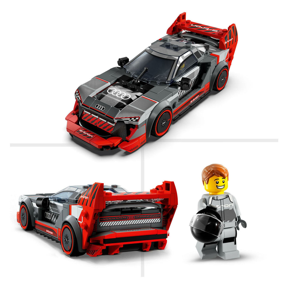 Lego lego speed champions 76921 audi s1 e-tron quattro racewagen