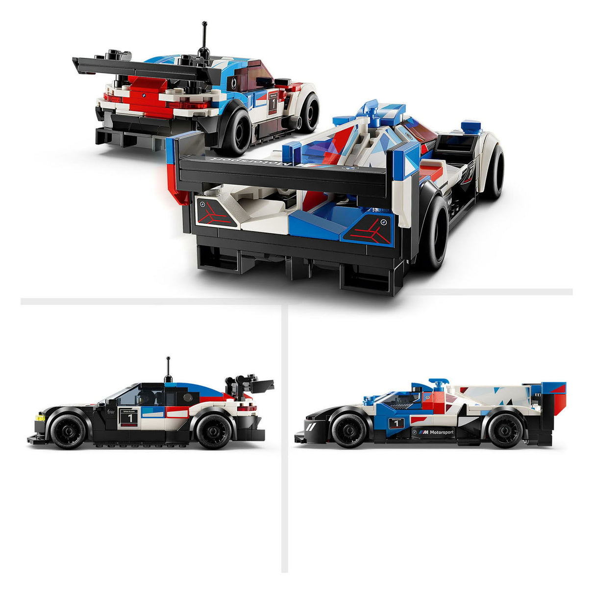 Lego Lego Speed ​​Champions 76922 BMW M4 GT3 und BMW M Hybrid V8 Racing Cars