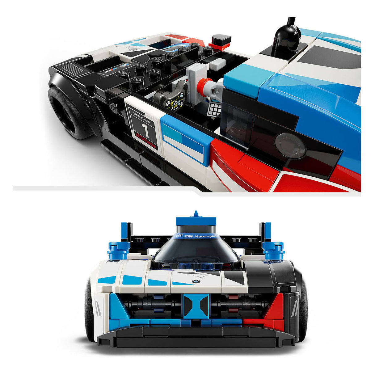 LEGO LEGO Speed ​​Champions 76922 BMW M4 GT3 and BMW M HYBRID V8 Racing cars