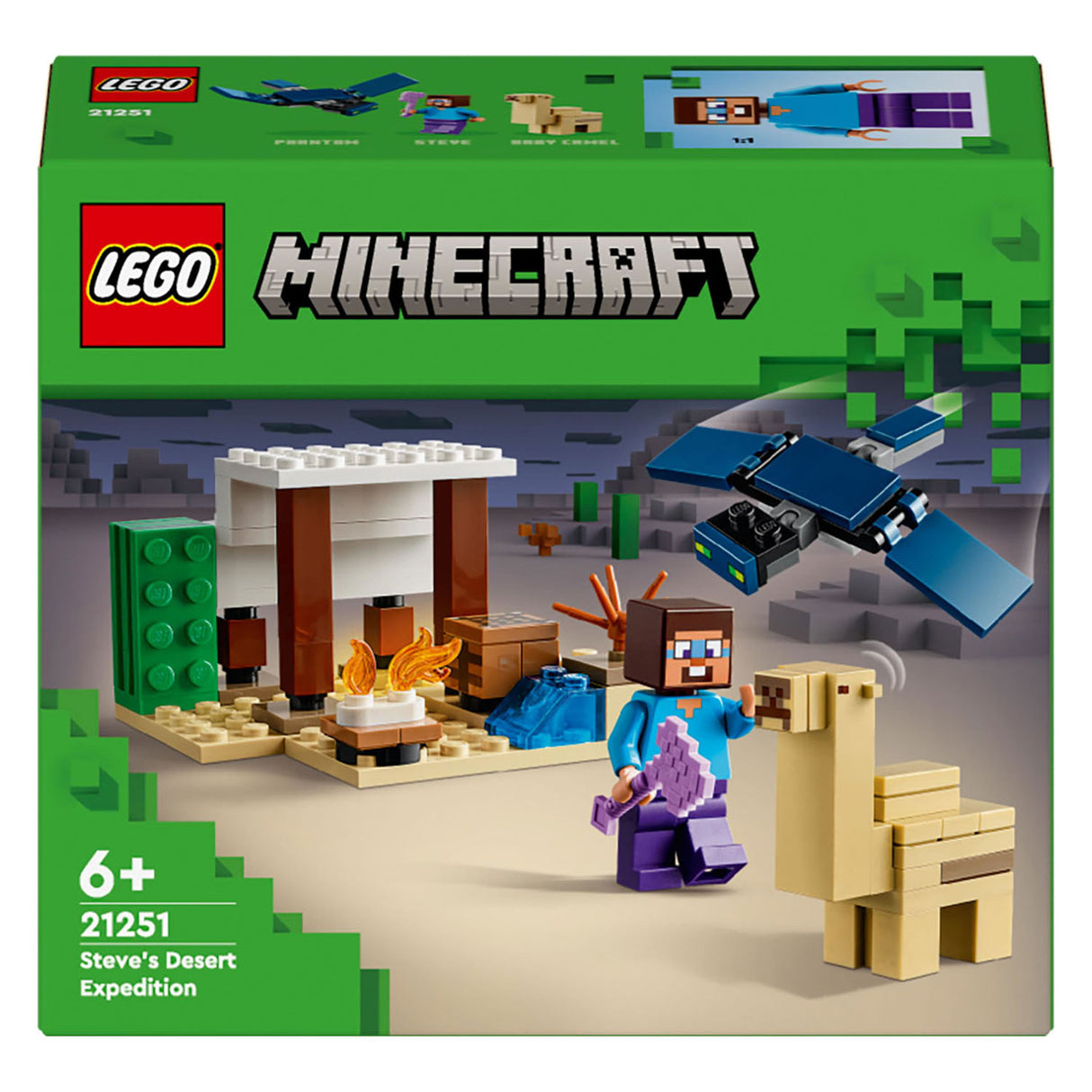 Lego Lego Minecraft 21251 Steve's Wüst Expeditioun